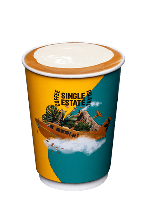 Flat White Single Estate 8oz - Espresso Ζεστά